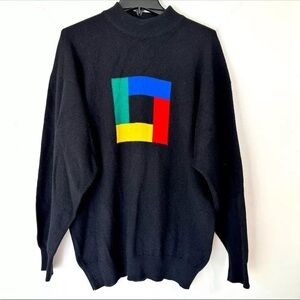Nieman Marcus Vintage 100% Cashmere Long Sleeve Crewneck Sweater Large